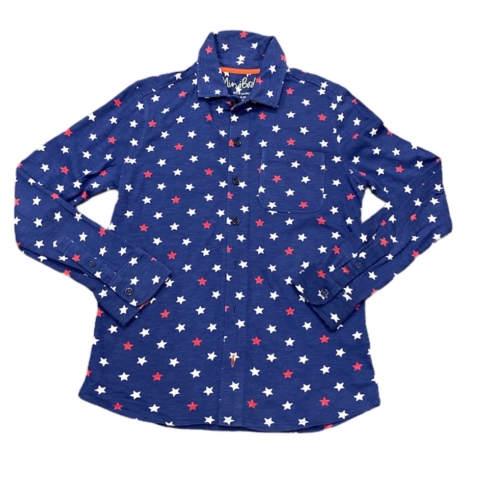 Mini Boden Button Down Shirt Size 9-10Y
